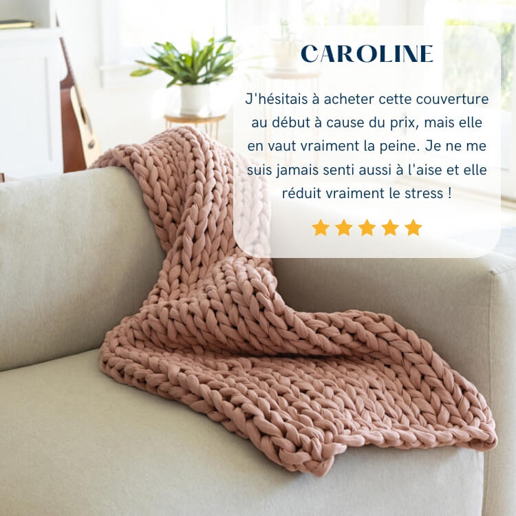 Couverture lestée Poids de Plume