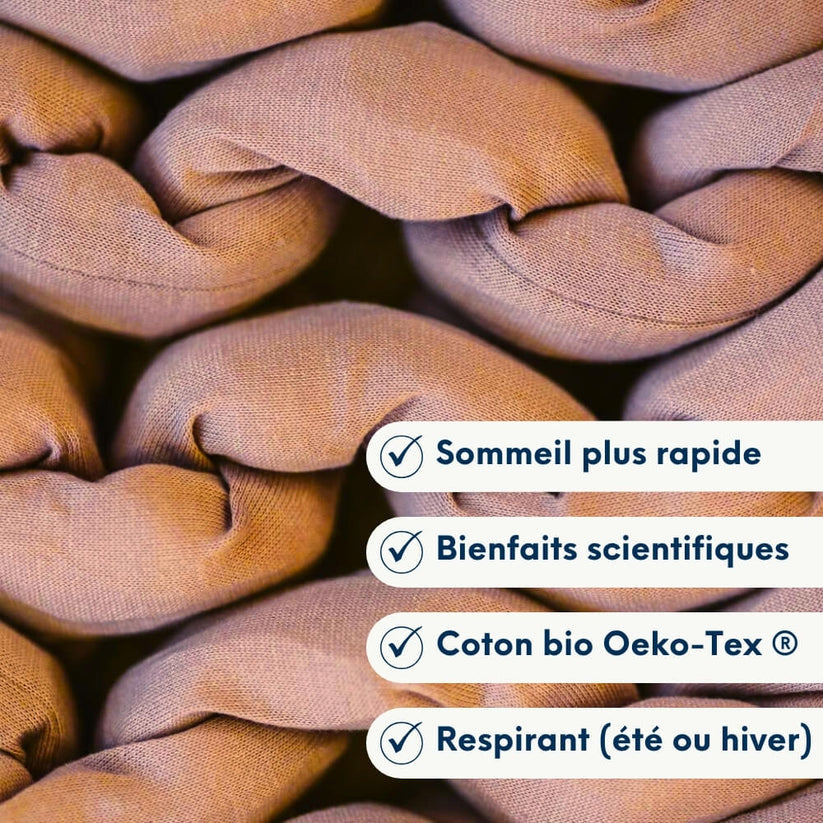 Couverture lestée Poids de Plume